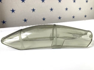 FLAWS FOR PARTS 1983 GI JOE CANOPY Skystriker XP-14F Combat Jet Windshield Piece - Picture 1 of 17