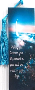 " WISHING YOU FAIRIES IN YOUR LIFE" Bookmark, Books, Magazines, Book Accessories - Foto 1 di 1
