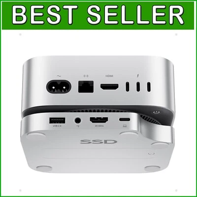 Premium Mac Mini M4 Stand with 4TB M.2 SSD Enclosure & Fast Data Transfer - Image 1 of 4