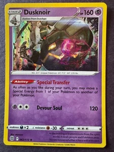 Dusknoir 062/172 Swsh09: Brilliant Stars Holo - Foto 1 di 2