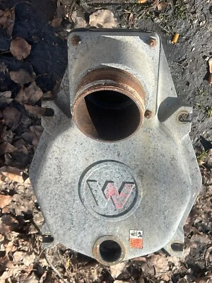 Wacker PTS4V Pump Cover Part Used  4”  Front Access Cover Trash Water - Image 1 of 4