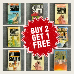Wilbur Smith Paperback Novels CHOOSE Your TITLES Save on Post Buy 2 Get 1 FREE❤ - Picture 1 of 138
