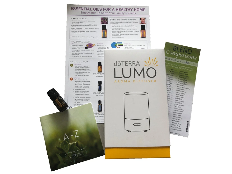 Brand New Genuine doTERRA LUMO Aroma Diffuser 5ml Oil + Reference Card Gift Pack - Image 1 of 1