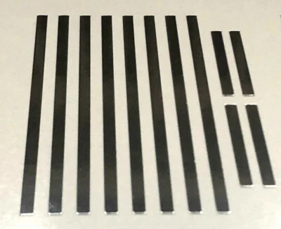 CHROM Blenden Radhäuser Actros 1:14 Tamiya Aufkleber Mercedes Decal 055 - Bild 1 von 2