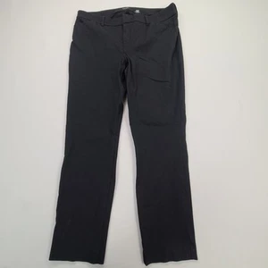 Old Navy Pants Womens 14 Black Chino High Rise Casual Comfort Stylish Ladies - Picture 1 of 8