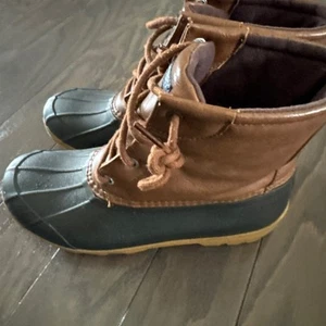 Sperry Duck Boots Big Kids Boys girls 6 Snow Rain Hunting saltwater snow outdoor - Picture 1 of 7