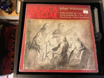 JOHAN  WIKMANSON STRING QUARTETS Musica Sveciae NEW SEALED 2 LPS IMPORT SWEDEN - Image 1 of 4