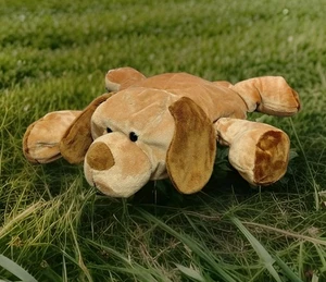 Peluche vintage Jay at Play Walmart 24" microperline cane marrone HTF - Foto 1 di 15