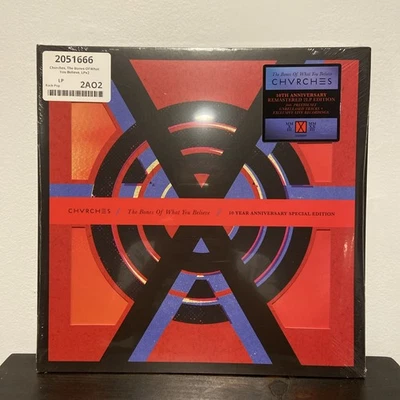 Chvrches "Bones Of What You Believe" 10th Anniversary Ed. - Sealed - Image 1 of 4