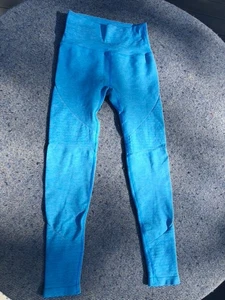 alphalete leggings womens medium blue - Picture 1 of 4