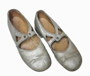 Chaussures de théâtre vintage tap danse chaussures ruban noir cravate taille ? Occasion - Photo 1/9