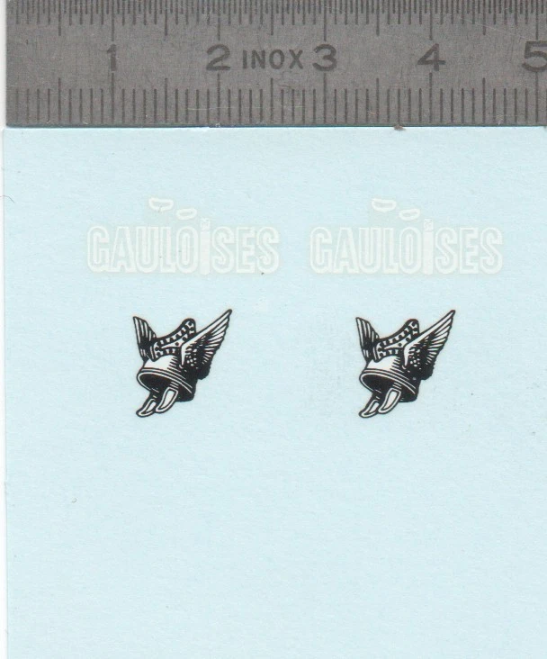 Décalcomanie - GAULOISES - Ech 1:43 - X2 - Photo 1/1