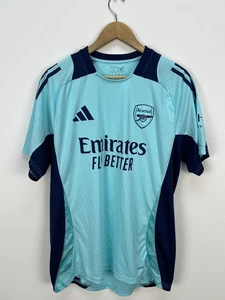 Arsenal 2024/25 Training Shirt Soccer Football Jersey Size L Slim Fit - Picture 1 of 7