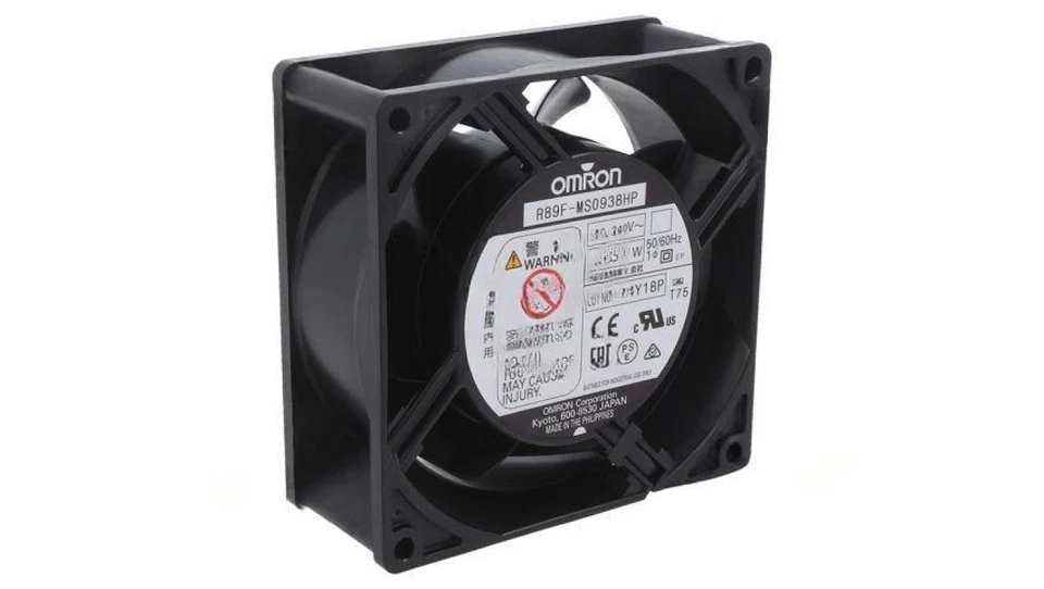 5904006717137 R89F-MS0938HP: AC osiowy 230VAC 92x92x38mm 60m3/h 40dBA Foto 1 de 1