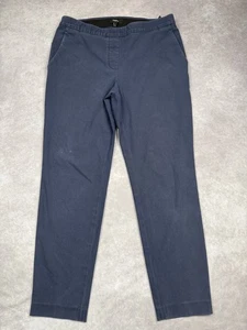 Theory Damenhose 6 blau Thanel Approach schmale Passform Stretch elegant Baumwollmischung - Bild 1 von 16