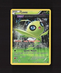 Celebi XY93 XY Full Art Black Star Promo Holo Pokemon Card LP - Picture 1 of 10