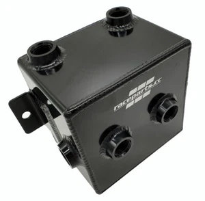 raceparts.cc® Catchtank, 1 Liter, Aluminium, Kraftstoff sammelbehälter, racing - Afbeelding 1 van 1