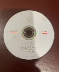 2006 2007 2008 2009 HONDA PILOT ACURA MDX NAVIGATION DVD VER 4.92 HONDA OEM - Picture 1 of 3