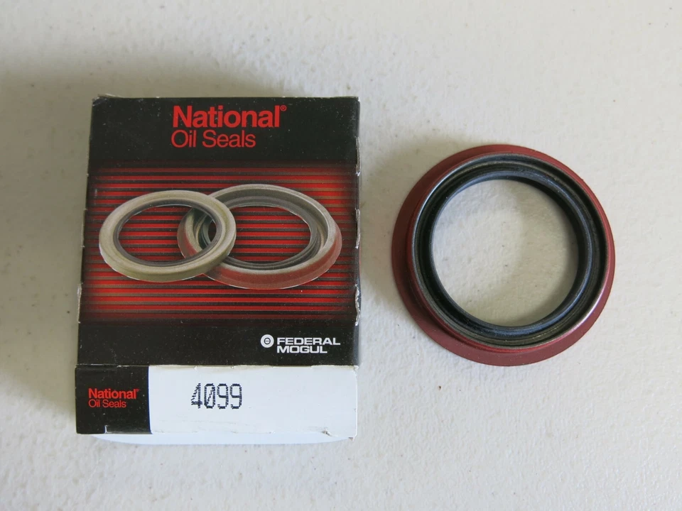 National 4099 Wheel Seal (2 Pcs) fits Chrysler, Dodge, Plymouth 1983 - 1995 - Image 1 of 1