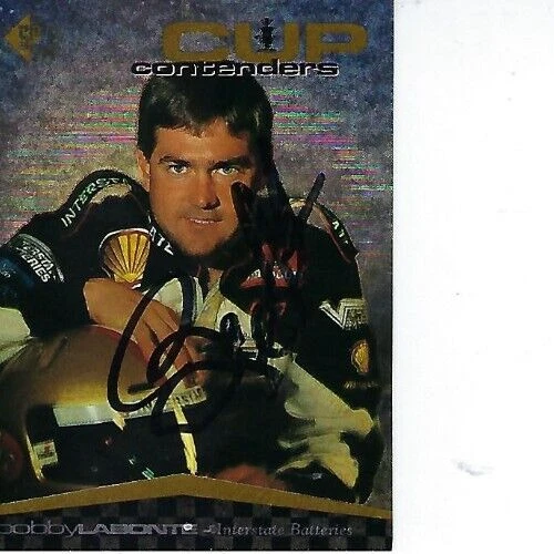 BOBBY LABONTE SIGNED 1995 UPPERDECK SP #15 - NASCAR - Image 1 of 1