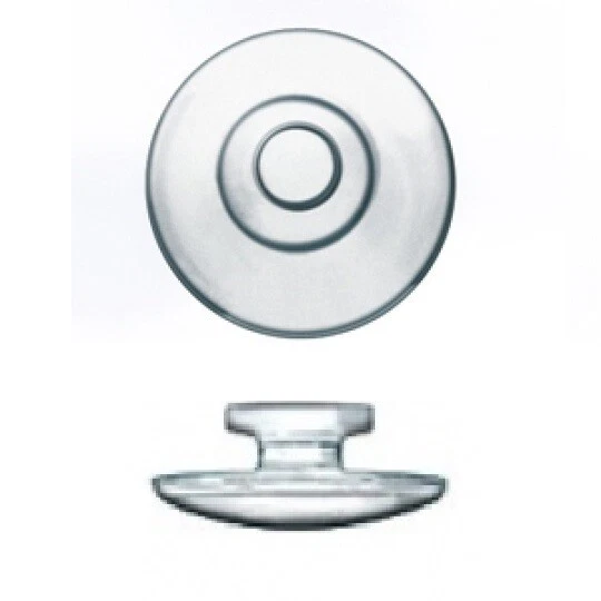 B&S Premium Round PVC/Silicone Nose Pads For Air Titanium -Slide/Clip on-for Glasses