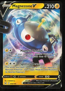 Magnezone V 056/196 Pokemon TCG Lost Origin Near Mint Holo Ultra Rare - Picture 1 of 2