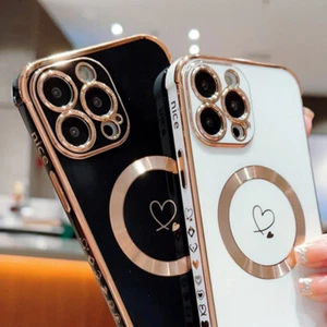 Magsafe Hülle für iPhone 15 14 13 12 11 Pro Max Plus Handyhülle Case Bumper - Picture 1 of 17