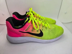 Nike LunarGlide 8 Scarpe Uomo 8.5 Giallo OC Unlimited Collezione Olimpica Sneakers - Foto 1 di 8