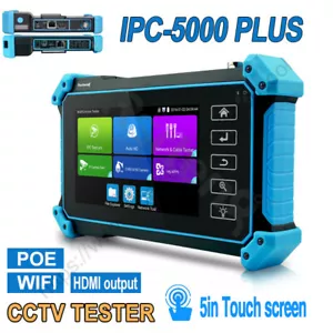 Rsrteng tester fotocamera 5"4K CCTV 12 MP IPC AHD CVI TVI POE WIFI HDMI IPC-5000 Plus - Foto 1 di 9