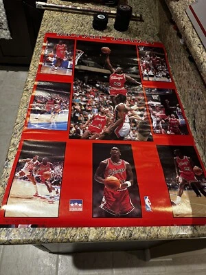 Vintage Posters Michael Jordan Chicago Bulls 1987 1990 Starline - Image 1 of 4