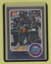 2002-03 Fleer Platinum Finish DeShawn Stevenson #47/100 Jazz