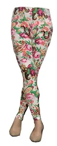 Women Printed Colorful Stretch Slim Skinny Leggings Pants K7759 #10 M/L - Picture 1 of 1