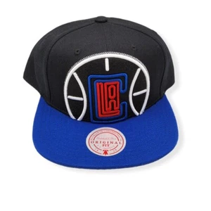 Mitchell & Ness Los Angeles Clippers Neon Crop XL Adjustable Snapback Hat Cap - Picture 1 of 6