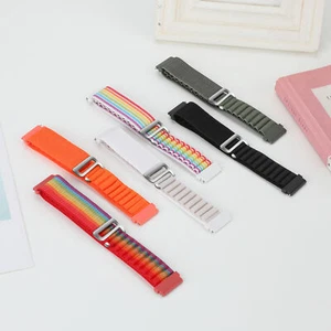 For Samsung Galaxy Watch 20/22mm Alpine Loop Band Nylon Elastic Adjustable Strap - Zdjęcie 1 z 22