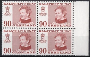 3142 Greenland 1973-89, FA 90, MNH, Queen Margrethe, MI 113, SC #90. - Picture 1 of 1
