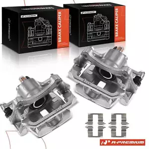 A-Premium 2Pcs Rear Brake Caliper with Bracket for Toyota Highlander 2008-2013 - Foto 1 di 8