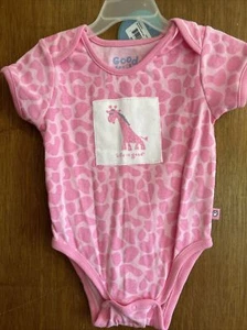 GOOD KIDS BY LIFE IS GOOD BABY (18-24M) PINK GIRAFFE BODYSUIT NWT MSRP $20 - Picture 1 of 5