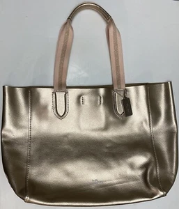 Coach Roségold Metallic große Derby-Tragetasche F59388 - Bild 1 von 24