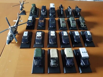 Modellini 1:43 Auto Aerei Moto Militari Carabinieri DeAgostini No Scatole - Immagine 1 di 4