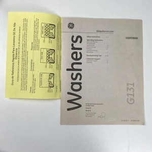 Manuales de lavadora GE modelo GCWN5050M1WS - Imagen 1 de 1