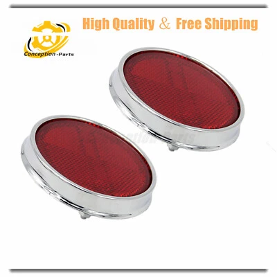 81910-69015 8191069015 2X lentes reflectoras traseras para Toyota Land Cruiser 1958-73 Foto 1 de 4