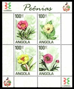 "Hoja de recuerdo" de flores de peonía (pb70765) - Imagen 1 de 1