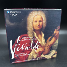 Vivaldi Concertos & Sonatas, Op. 1-12, Scimone [Warner 18 CD Box Set] NEAR MINT