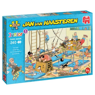 JUMBO 20060 Jan van Haasteren Junior 3 Sportunterricht 240 Teile Puzzle