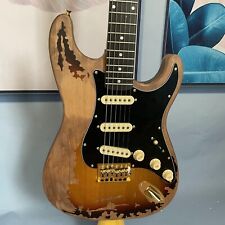 Vintage Relic ST Electric Guitar Basswood Body SSS Pickups Gold Hardware for sale