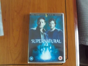 Supernatural: The Complete Fifth Season DVD (2010)Jared Padalecki cert 15,freepp - Picture 1 of 2