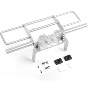 RC4WD VVV-C0949 Oxer Steel Front Winch Bumper Silver w/ IPF Lights : VS4-10 Body - Picture 1 of 7