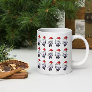 Christmas Funny Elves White glossy mug - Picture 1 of 10