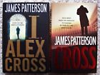 2 Classic James Patterson Alex Cross Hardcover Novels With Dust Jackets