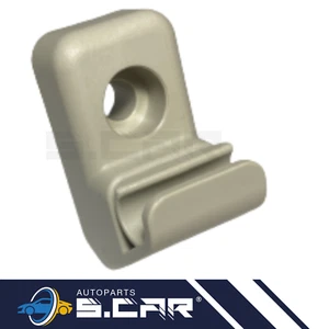 Supporto Pantina Gancio Fissaggio Aletta Parasole Per Fiat Grande Punto Beige - Imagen 1 de 6
